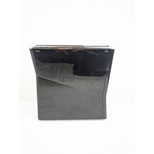 Microsoft Xbox 360 Slim No Hard Drive Glossy Black Model 1439 READ Working Stuck